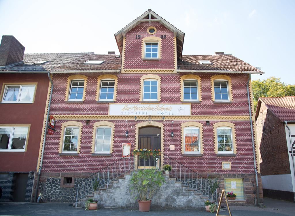ホテル Zur Hessischen Schweiz Doernhagen エクステリア 写真